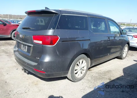 2016 Kia Sedona Lx from USA, damaged, VIN KNDMB5C15G6081954